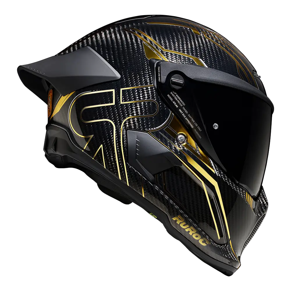 Ruroc ATLAS Track Titan Gold Helmet 7aftermarket Dubai UAE