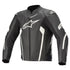 Alpinestars Faster V2 Airflow Leather Jacket - Black/White