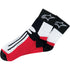 Alpinestars Road Racing Socks - Over-Ankle - Black/Red/White