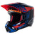 Alpinestars S-M5 Solar Flare Gloss Helmet - Black/Blue/Red Fluo | 7aftermarket Dubai UAE