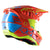 Alpinestars S-M5 Action Gloss Helmet - Orange Fluo/Cyan/Yellow Fluo Glossy