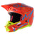 Alpinestars S-M5 Action Gloss Helmet - Orange Fluo/Cyan/Yellow Fluo Glossy