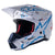 Alpinestars S-M5 Action Gloss Helmet - White/Cyan/Dark Blue Glossy | 7aftermarket Dubai UAE