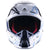 Alpinestars S-M5 Action Gloss Helmet - White/Cyan/Dark Blue Glossy | 7aftermarket Dubai UAE