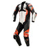 Alpinestars Atem v4 1-Piece Leather Race Suit - White/Black/Red Fluo
